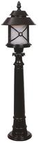 Pastatomas lauko šviestuvas Opviq BSU-68199-BSY-B, 60W, E27, IP65, juoda sp., 26 cm x 10 cm