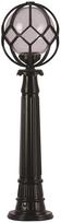 Pastatomas lauko šviestuvas Opviq BSU-68155-BSY-B, 60W, E27, IP65, juoda sp., 35 cm x 110 cm