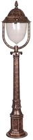 Pastatomas lauko šviestuvas Opviq BSU-68212-BKR-M2-B, 60W, E27, IP65, bronzos sp./ruda sp., 30 cm x 115 cm