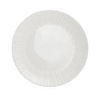 Lėkštė pietų Ambition Perla, Ø 22 cm, balta sp.