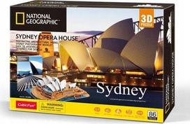 3D dėlionė National Geographic National Geographic Sydney DS1088H, 70.9 cm x 29.4 cm, 86 vnt., įvairių spalvų
