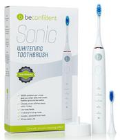 Elektrinis dantų šepetėlis Beconfident Sonic, aukso sp./balta sp.