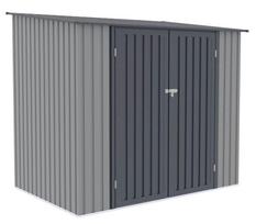 Sodo sandėliukas Kent, 149 cm x 222 cm x 194 cm, pilka sp.