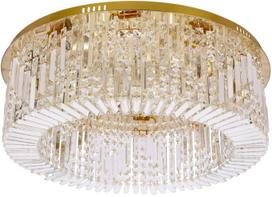 Krištolinis sietynas lubų Candellux Lighting Maranga 18-33345, E14, 10 x 10 W, skaidri sp., 78 x 78 cm