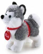 Pliušinis žaislas Trudi Husky, juoda sp., 18 cm