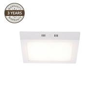 Paviršinė LED panelė lubų ir sienų Domoletti Ledo DLED-44, LED, 4000 °K, 1 x 18 W, balta sp.