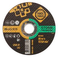 Pjovimo diskas Forte Tools, 125 mm x 3 mm x 22.23 mm