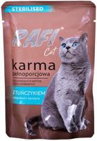 Šlapias kačių maistas Dolina Noteci Rafi Sterilised Adult, tunas, 0.1 kg