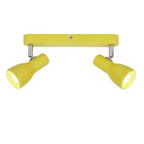 Šviestuvas lubų Candellux Picardo 92-52407, E14, 2 x 40 W, geltona sp.