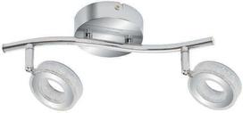 Šviestuvas lubų Candellux Vinola 92-65605, LED, 3000 °K, 2 x 5 W, skaidri sp.