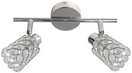 Šviestuvas lubų Candellux York 92-97395, G9, 2 x 40 W, skaidri sp.