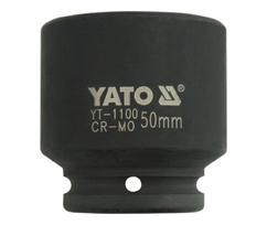 Šešiakampis smūginis lizdas Yato YT-1100, HEX, 72 mm, 50 mm, 3/4"