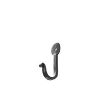 Drabužių kabliukas GB-HOOK3303 x 8 cm, juoda sp.