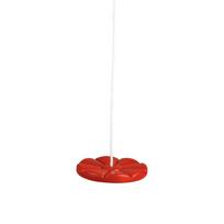 Pakabinamos sūpynės vaikams 4IQ Flower, 28 cm, 180 cm, raudona sp.