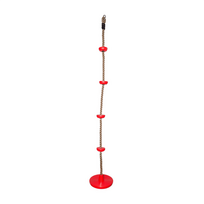 Pakabinamos sūpynės vaikams, 30 cm, 200 cm, raudona sp./smėlio sp.