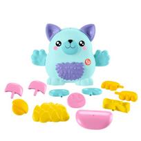 Lavinimo žaislas, meška Fisher Price Pets Mix & Match, mėlyna sp., 17 vnt.