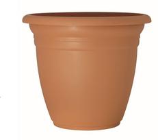 Gėlių vazonas Domoletti TE000050-100, plastikinis, Ø 50 cm, ruda sp.