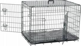 Šuns narvas Zolux Nomad 2 in 1 L, 60 x 91 x 66 cm, plastikas/metalas