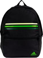Kuprinė Adidas Classic Horizontal HY0743, juoda sp./žalia sp., 27.75 l