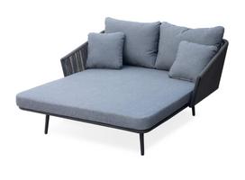Lauko gultas Domoletti Calvi, pilka sp., 146 cm x 167.4 cm x 75 cm