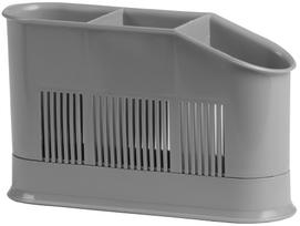 Indų džiovykla Domotti Asca, 21.5 cm x 6.5 cm x 13 cm, plastikas, pilka sp.