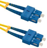 Laidas Qoltec SC-SC Optic Patch Cable SC/UPC, SC/UPC, 5 m, geltona sp.