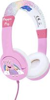 Laidinės ausinės vaikams OTL Technologies Peppa Pig Glitter Rainbow, rožinė sp.