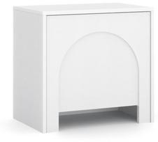 Naktinis staliukas Arco, balta sp., 49 cm x 50 cm x 35 cm