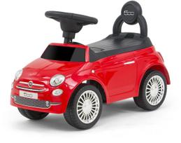 Paspiriamas automobilis Milly Mally Fiat 500, raudona sp.