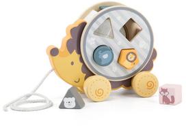 Lavinimo žaislas VIGA PolarB Hedgehog With Sorting Wheel 44025