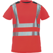 Marškinėliai vyrams Cerva Knoxfield HVPS, raudona sp., M dydis