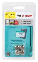 Magnetas Fix-O-Moll 3562820, pilka sp., 4 vnt.