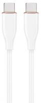 Laidas Gembird Premium silicon USB Type-C Male (vyriška), USB Type C Male (vyriška), 1.5 m, balta sp.