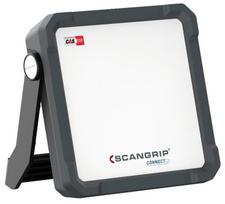 Prožektorius be judesio daviklio, nešiojamas Scangrip Vega 2 Connect, 20 W, 1000 - 3000 lm, 6000 °K, IP54, juoda sp.