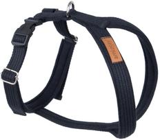 Petnešos šunims Amiplay Cotton Grand Soft, juoda sp., 690 - 930 mm, 69-93