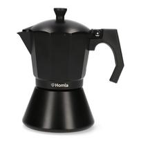 Moka kavinukas Homla Mia Mokka Basic 946626, 0.3 l, juoda sp.