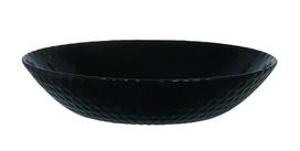 Lėkštė sriubos Luminarc Pampille, Ø 20 cm, juoda sp.