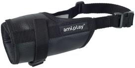 Antsnukis šunims Amiplay, M, juoda sp.