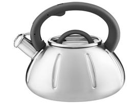 Arbatinukas su švilpuku Ambition Melody Pumpkin, 2.5 l, sidabro sp./juoda sp.