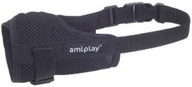 Antsnukis šunims Amiplay Air, XS, juoda sp.