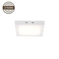 Paviršinė LED panelė lubų ir sienų Domoletti Ledo DLED-44, LED, 4000 °K, 1 x 12 W, balta sp.