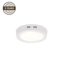 Paviršinė LED panelė lubų ir sienų Domoletti Ledo DLED-43, LED, 3000 °K, 1 x 12 W, balta sp.