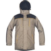 Darbinė striukė vyrams Cerva Cremorne, žalia sp., XXL dydis