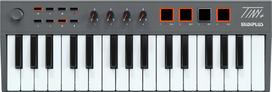MIDI klaviatūra Midiplus Tiny+, balta sp./pilka sp.