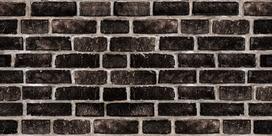 Sienų danga Black Wall, 100 cm x 50 cm x 0.3 cm