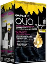 Plaukų dažai Garnier Olia Midnight, black sapphire sp., 1.1, 60 ml