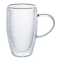 Dvigubo stiklo puodelių rinkinys Ambition Bubble, skaidri sp., 0.450 l