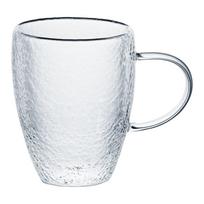Dvigubo stiklo puodelių rinkinys Ambition Bubble, skaidri sp., 0.350 l