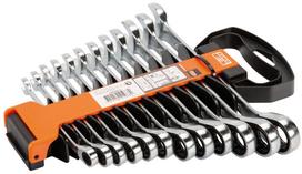 Terkšlinių kombinuotų raktų rinkinys Bahco 1RM/SH12, 8 - 19 mm, 12 vnt.