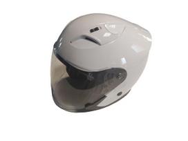 Motociklininko šalmas YM-637, M (57-58 cm), balta sp.